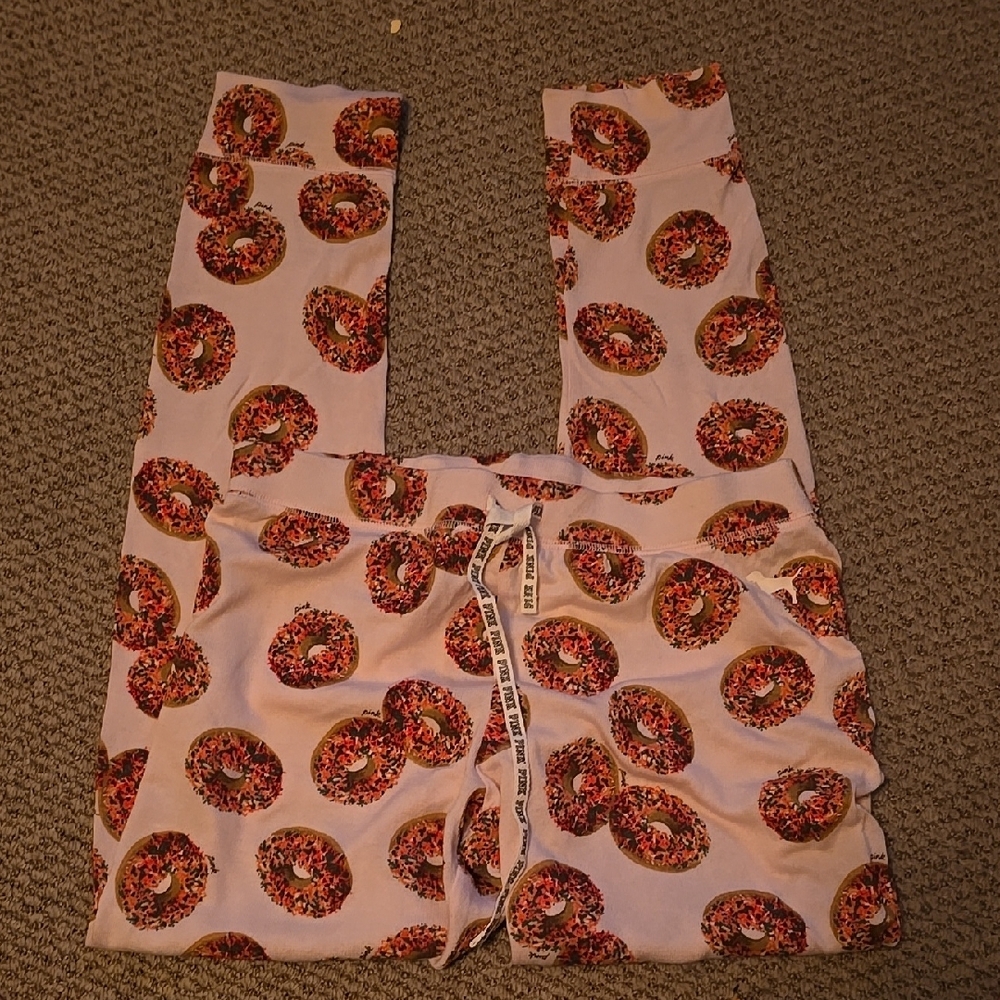 Donut Print Pajama Pants